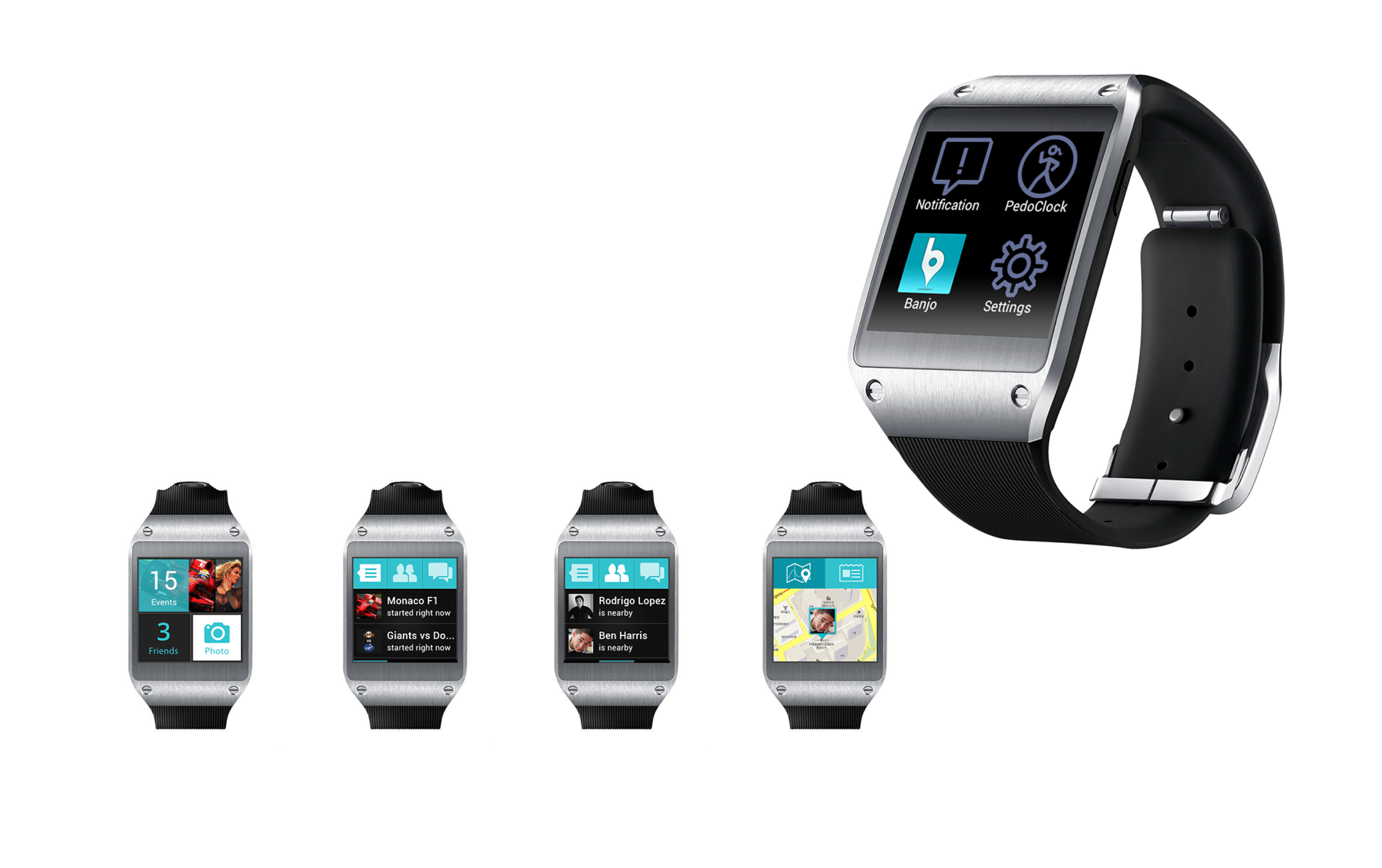 Banjo · smartwatch ambient feature