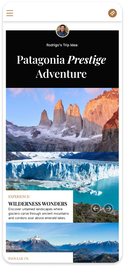Patagonia Prestige · trip idea
